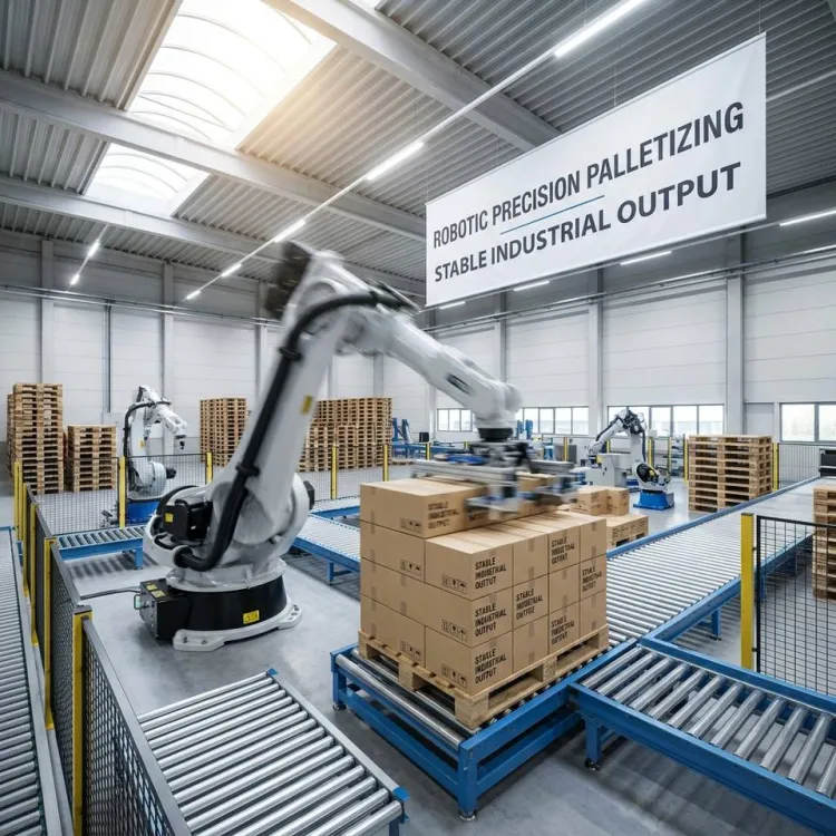 Automated Plastic Extrusion & Packaging Line | 500-2000kg/h | Robotic Palletizing Included