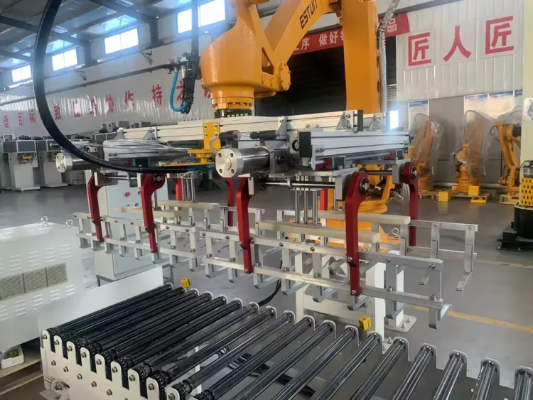 High-Level Professional Supply Automatic Palletizing Machine Stacker 500-1000bags/hour Case Bag Packaging Line