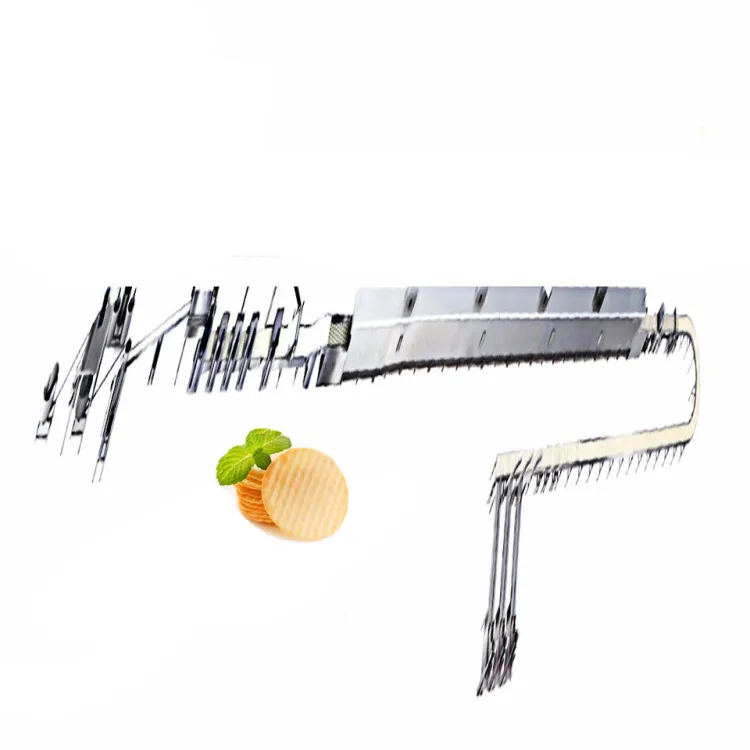 Snack Food Industry Baking Potato Chips Production Line
