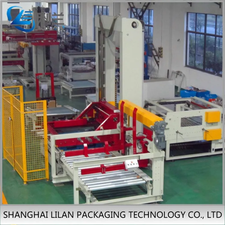 Fully Automatic Bagging Packing Line Palletizer for Beer Can From Membrane Bag