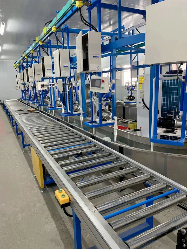Automatic Conveyorized Production Line for the Air Conditioner Industry