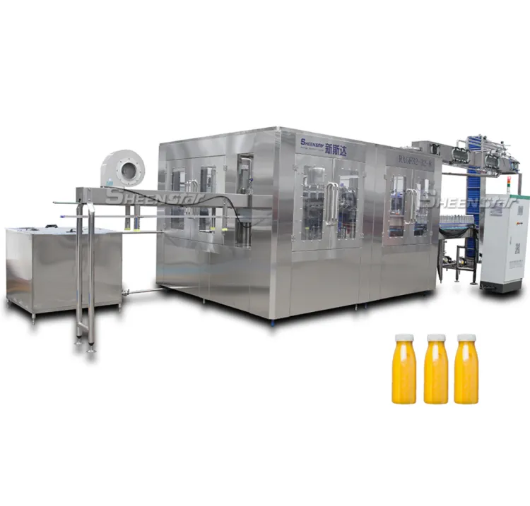 Produce Milk and Juice Production Line