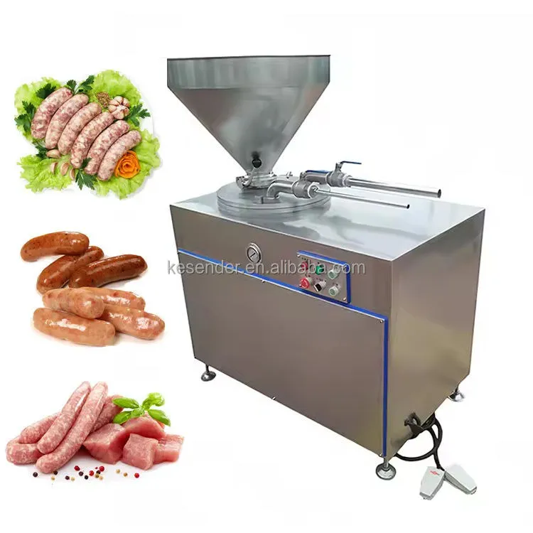 Automatic Electric Sausage Stuffing Maker Single Tube Enema Machine Sausage Making Machine Sausage Stuffer Filling Machine