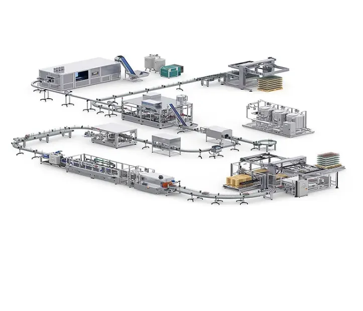 Carbonated Beverage Production Line / Fresh Fruit Juice Processing Plant / Commercial Concentrated Fruit Juice Making Machine