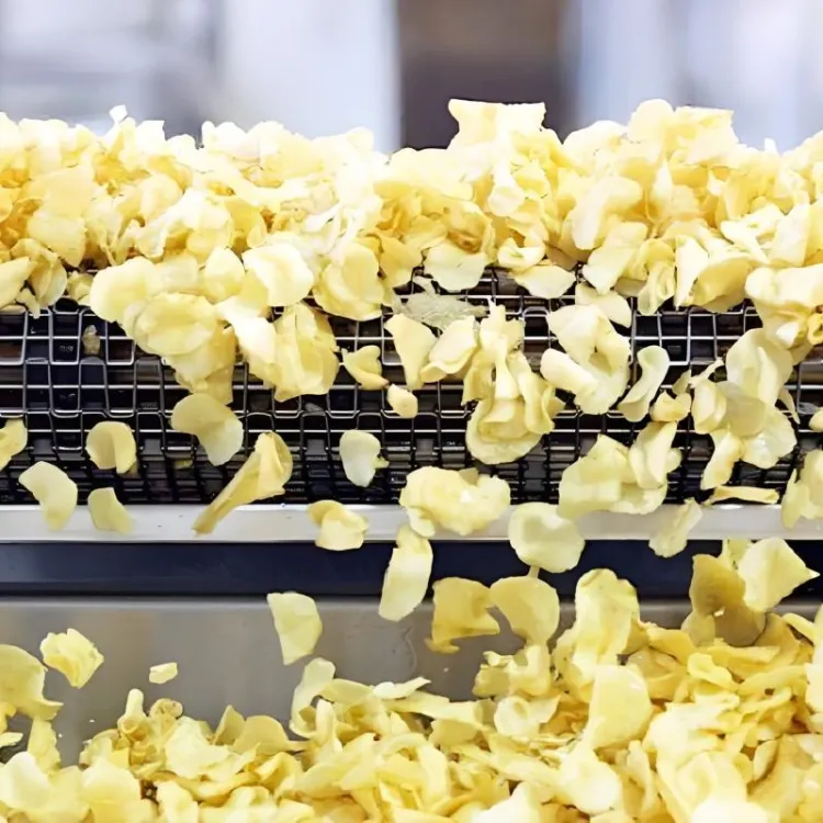 Multi-Function Industrial Potato Chips Making Machine / Automatic Potato Chips Production Line