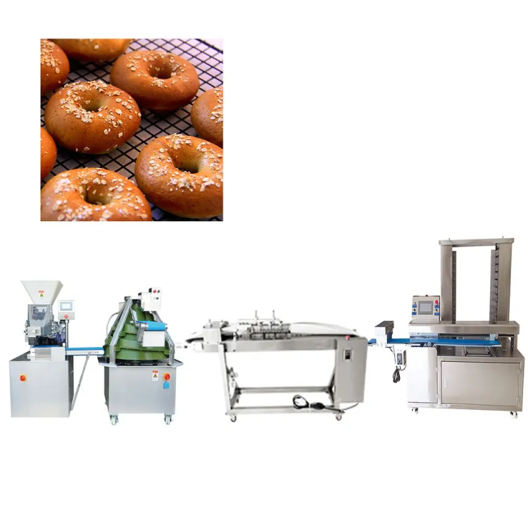 Automatic Electric Production Line Commercial Bakery Equipment 304 Stainless Steel High Productivity Large Capacity for Bakery