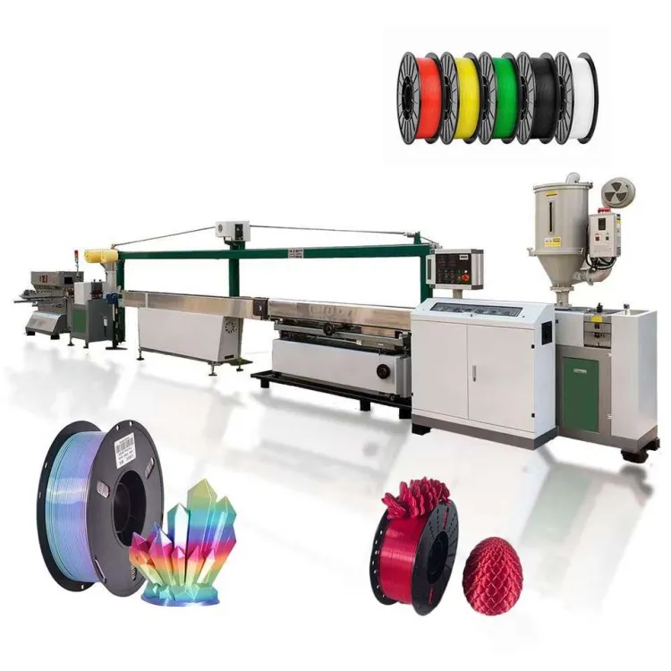 Complete 3D Filament Production Line Turnkey Project 3D Printing Filament Manufacturing Line