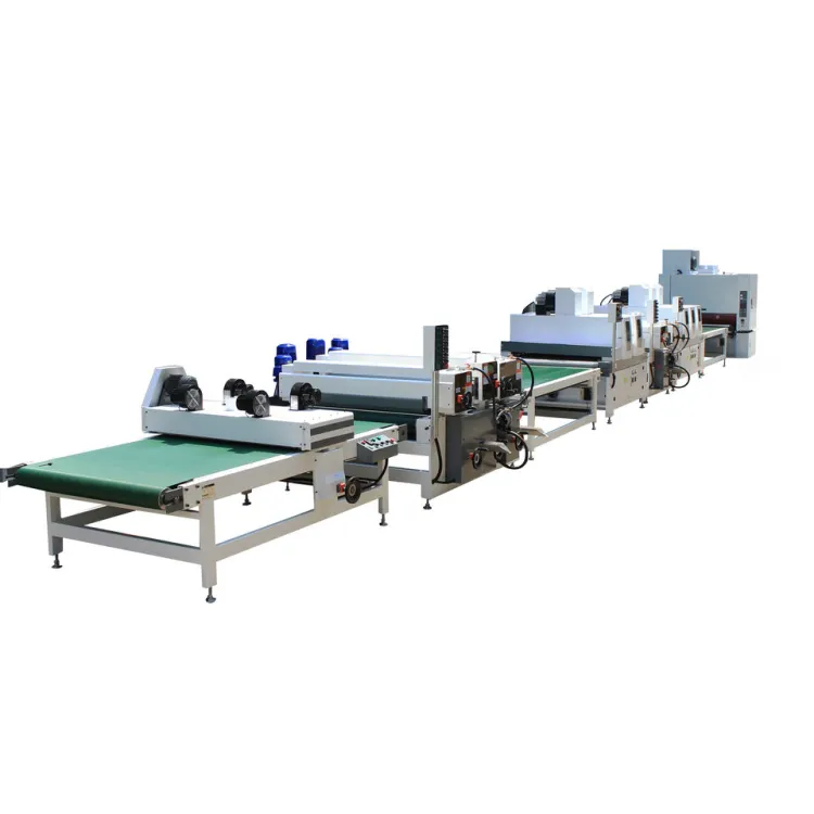 Wood Painting System Coating Production Line, 1300mm, to Cabinetry and Millwork Industries