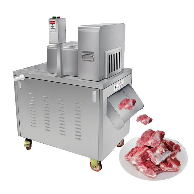 KR Full Automatic Horizontal Commercial Industrial Meat Cutting Machine 304 Food Grade for Cooked Dried Meat for Meat Making