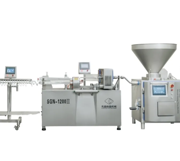 Ham Mortadella Bologna Sausage Production Line/sausage Making Machine