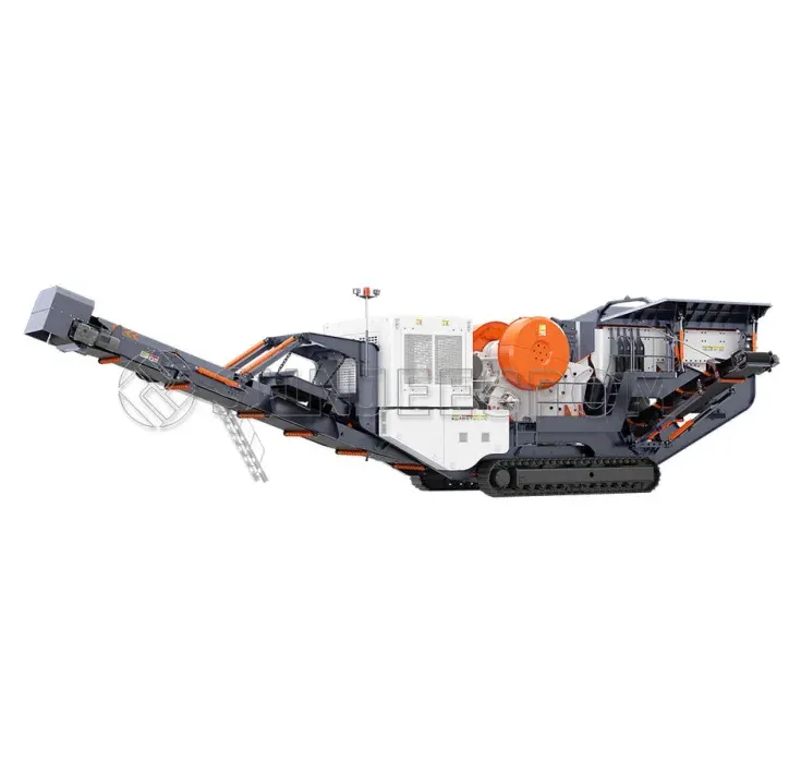 150 to 350 Tph Capacity Tracked Mobile Stone Crushing Machine Jaw Crusher Plant
