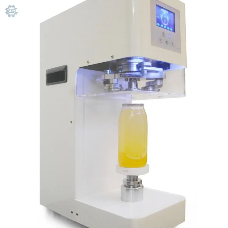 Commercial Pet Bottle Lid Cans Seamer Water Coffee Canning Equipment Sealing Machines Manual Tin Soda Can Sealer