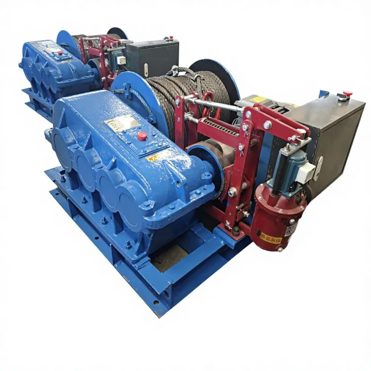 Source Electric Winch Hoist for Construction Mining Cargo Lifting Corrosion Resistant Heavy Duty Industrial Winch Hoist