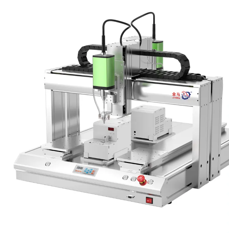 High-Efficiency Three-Axis Screw Machine Mass Production Assembly Lines 1-Year Warranty Bearing Motor Pump Gear High