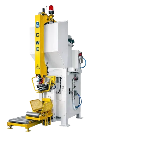 Low Dust Design Fully Automatic Industrial 20kg 20kg Dry Powder Valve Bag Filling and Weighting Packing Line