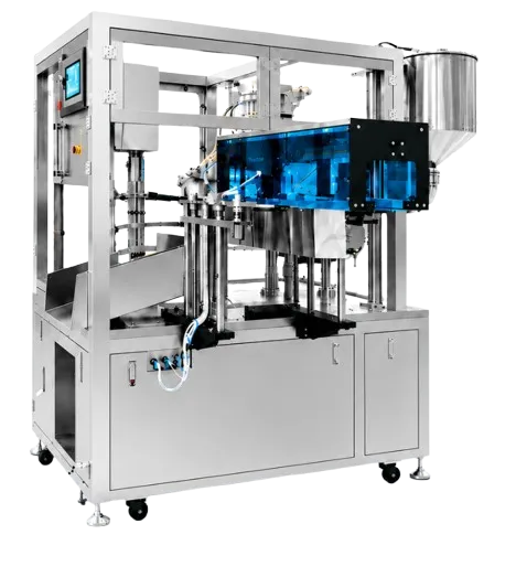 Drink Spout Pouch Filling and Sealing Machine for Fruit Beverage Packaging Production Line