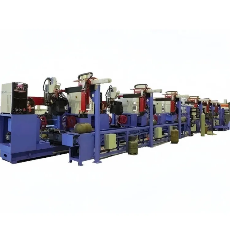 Fully Automatic Robot LPG Gas Cylinder Production Line