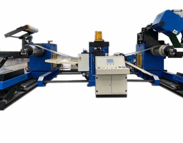High Efficiency Sheet Metal Embossing Production Line Customer Product