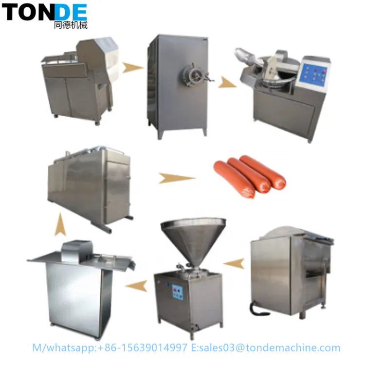 Automatic Sausage Production Line Machine/sausage Making Machine