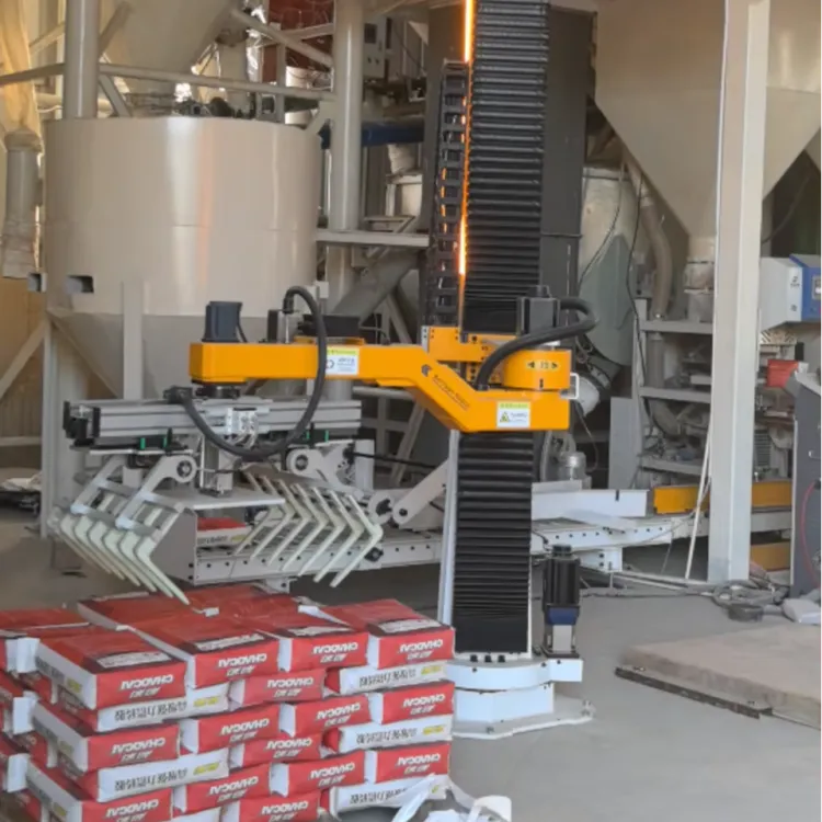Industrial Bag Palletizing System | Automatic Robotic Palletizer for Multiple Bag Materials | High-Speed & Fully Customizable