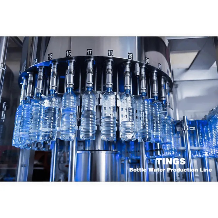 Fully Automatic Bottle Mineral Water Bottling Line Complete Water Treatment Drinking Water Filling Machine