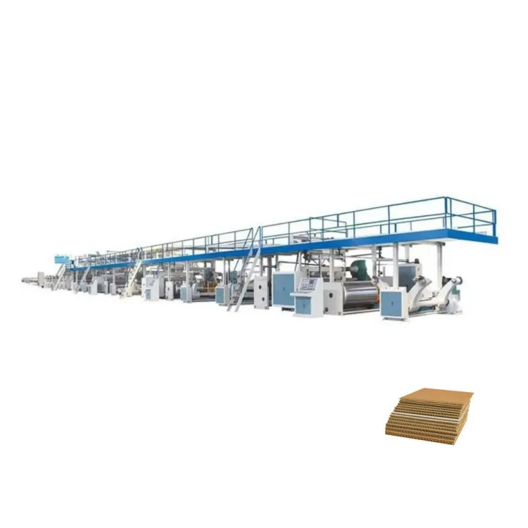 Corrugated Machine Make Cardboard Packaging Machine