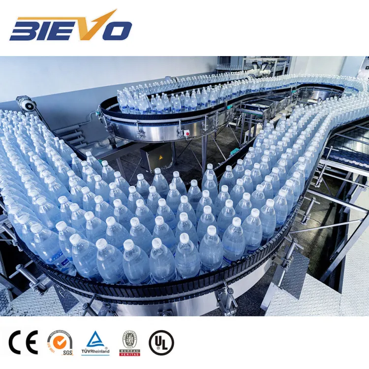 Full Automatic Small Mineral Water Bottle Filling Machine Bottling Product Line