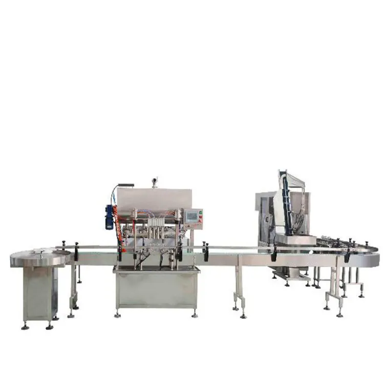 Automatic Electric Vinegar Filling Machine Production Line for Plastic/Glass Bottles and Barrels