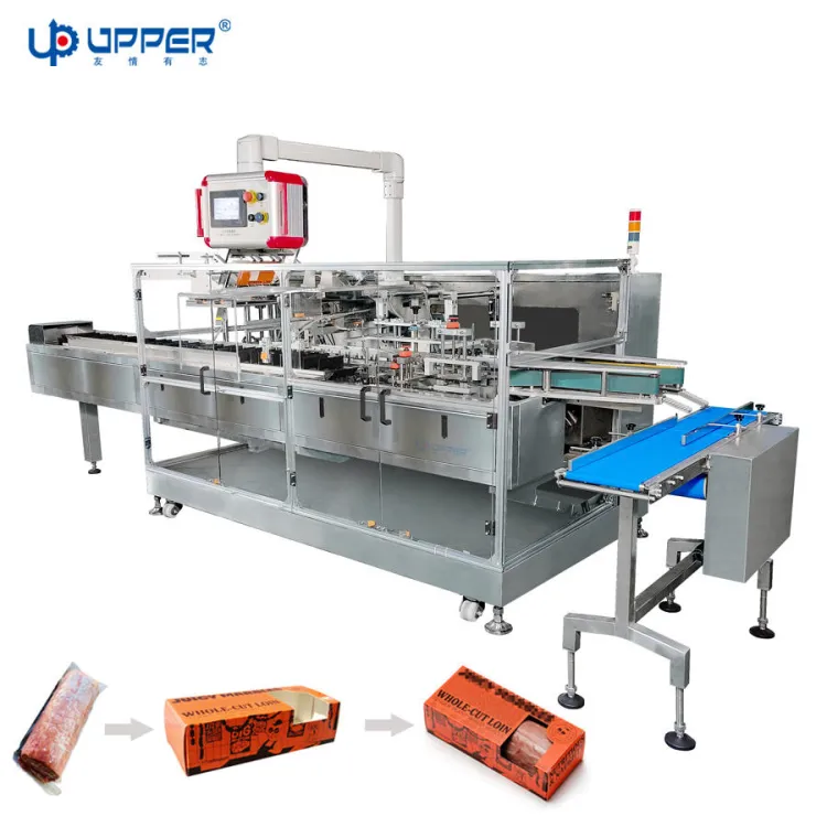 Automatic Snack Food Chocolate bar Cartooning Machine Packing Machine