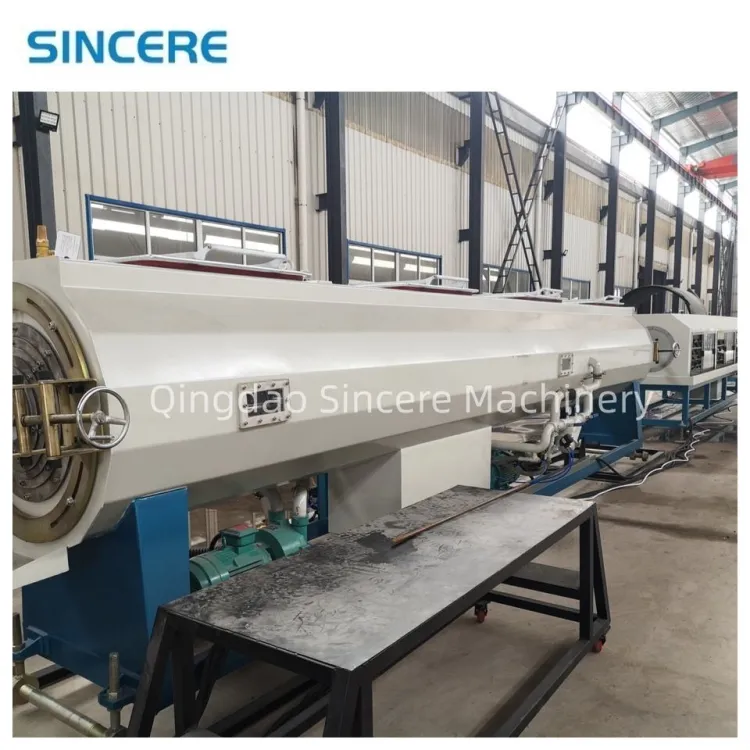 Plastic Three Layers PPR Water Pipe Production Line PP-H Water Pipe Making Machine