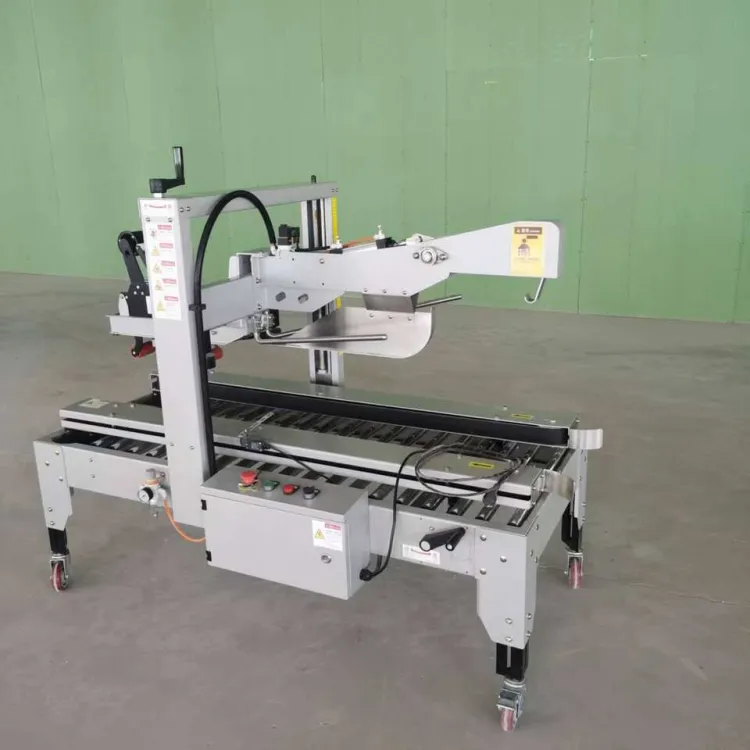 Electric Driven Automatic Case Box Sealer Packaging and Case Sealing Machine Carton Taper Machine