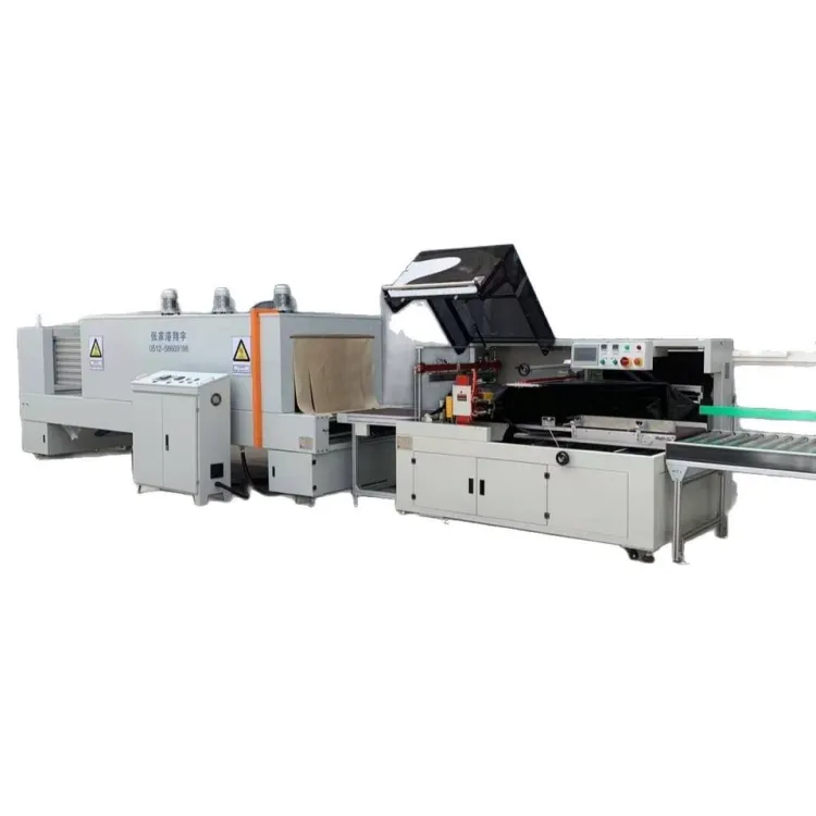 Fully Enclosed Sealing Heat Shrinking Wrapping Packing Machine Electric Motor-Driven Automatic for Food & Chemical Packaging