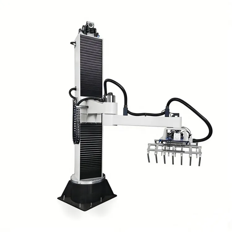 Servo Motor Driven Column Palletizer Fully Automatic Robotic Palletizing Machine for Chemical Food Industry