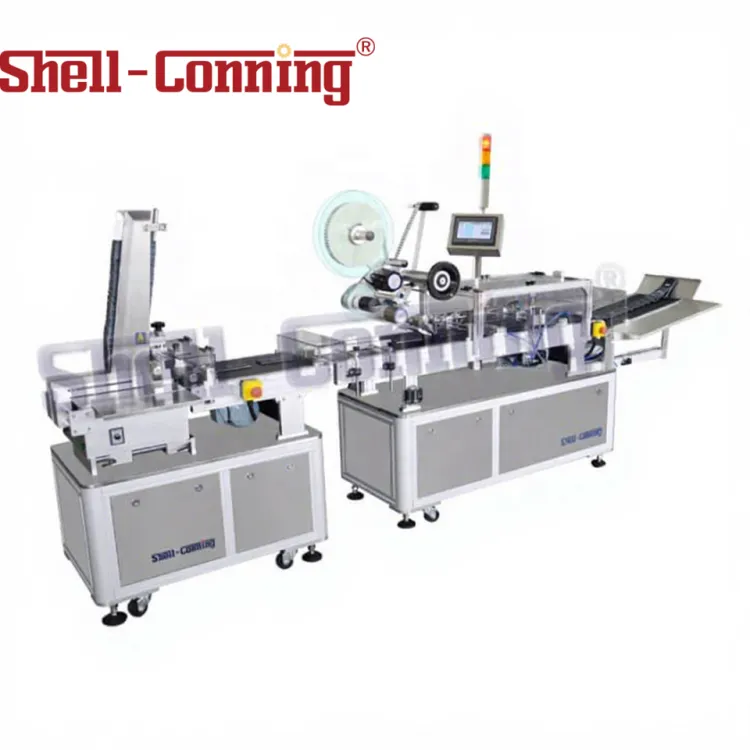 Multifunctional Flat Plane Labeling Production Line Automatic Mobile Manual Labeling Machine