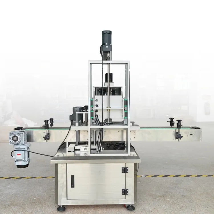 Various Bottle Screw-Capping Machines for Spot Market Wood Packaging 1-Year Warranty