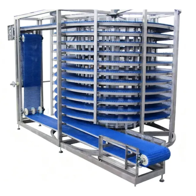 Food-grade Spiral Tower Conveyor Spiral Tower Spiral Conveyor Equipment Used in the Baking and Quick-freezing Industries