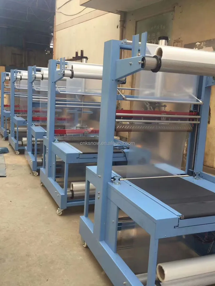 2 in 1 Thermal PE Film Shrinking Wrapping Carton Box Shrink Wrap Packing Machine