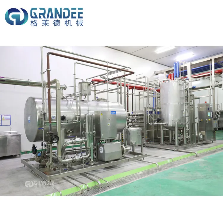 Dairy Processing Machines Milk Automatic Small UHT Milk Processing Plant