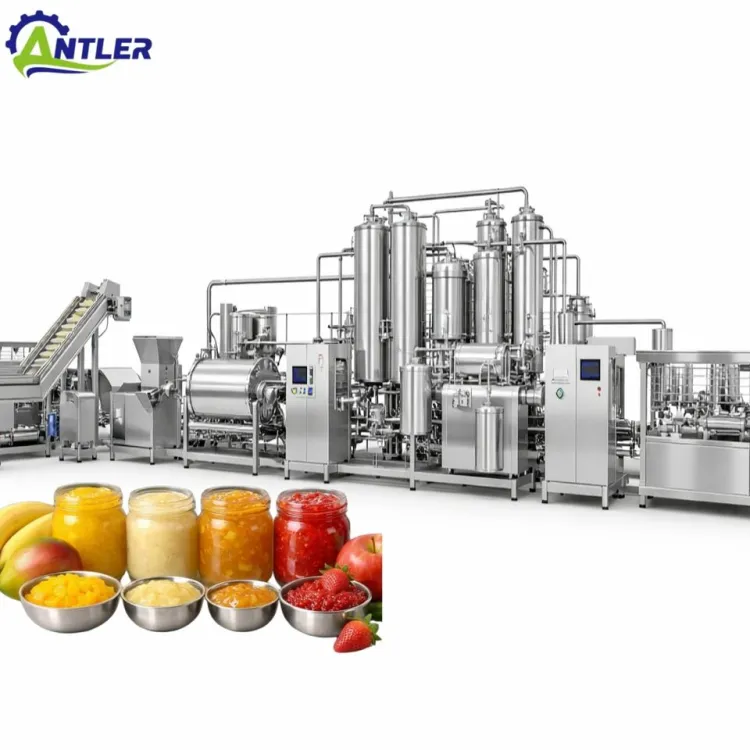 Commercial Complete Prickly Pear Juice Jam Processing Line with Customized Capacity and Automatic Control System