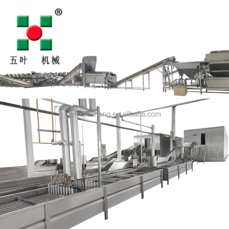 Automatic Corn Production Line Machinery for Food Processing Equipment Frozen Fruit and Vegetable Production Line