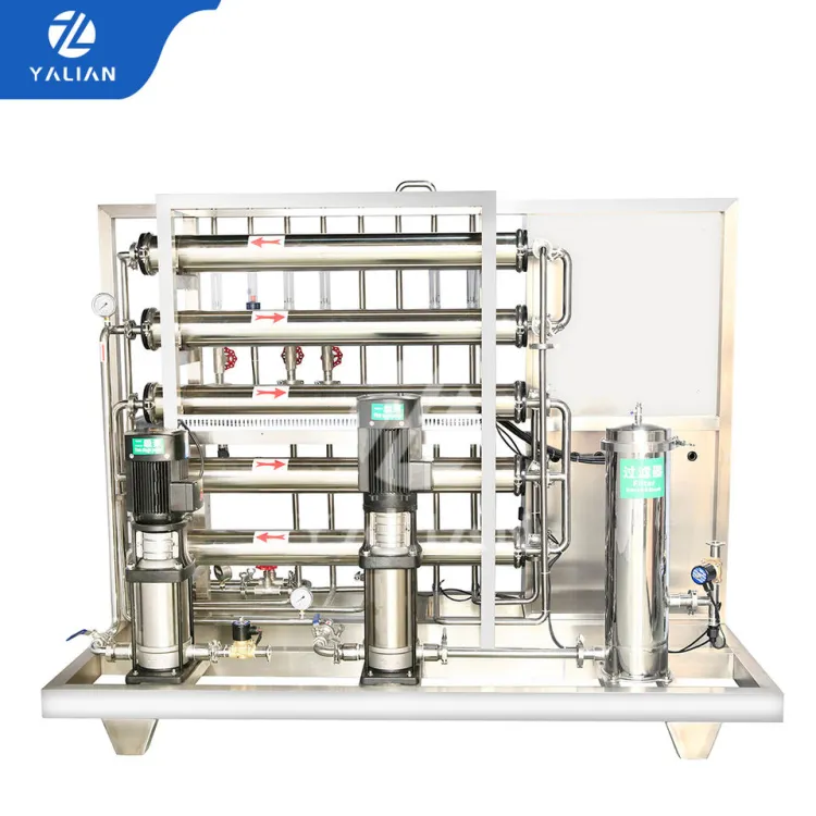 Commercial Water Filter Plant Mineral Water Purification Bottling Machine Pump Motor Filling Production Line for Drinking Water