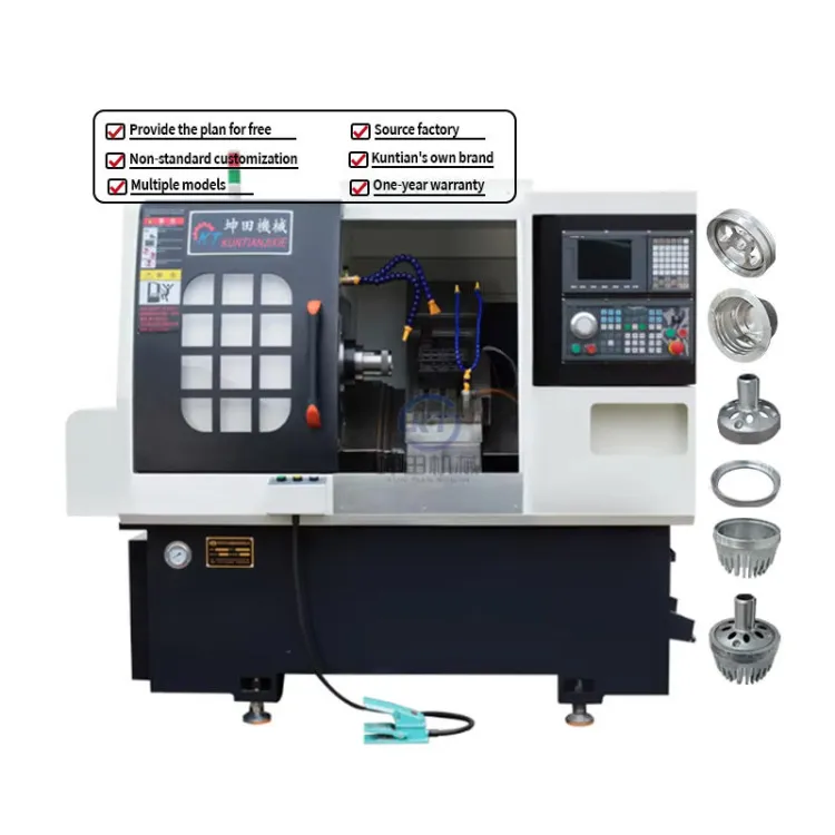 Cnc Lathe for Steel l KTS-36 Manufacturer Industry Leading Precision, Stable and Automatic CNC Lathe