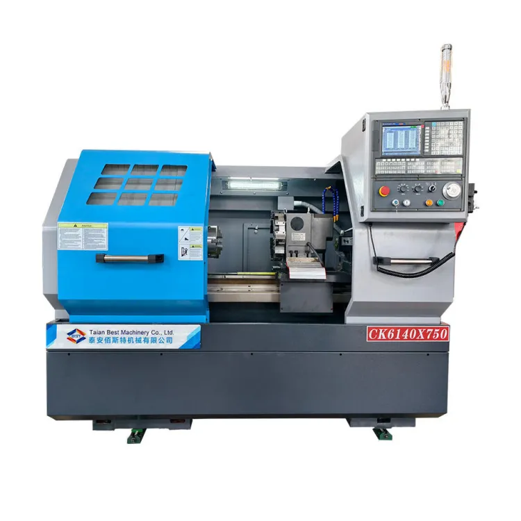 Low Ck6140 CNC Machine Metal Turning Lathe Mini Torno for