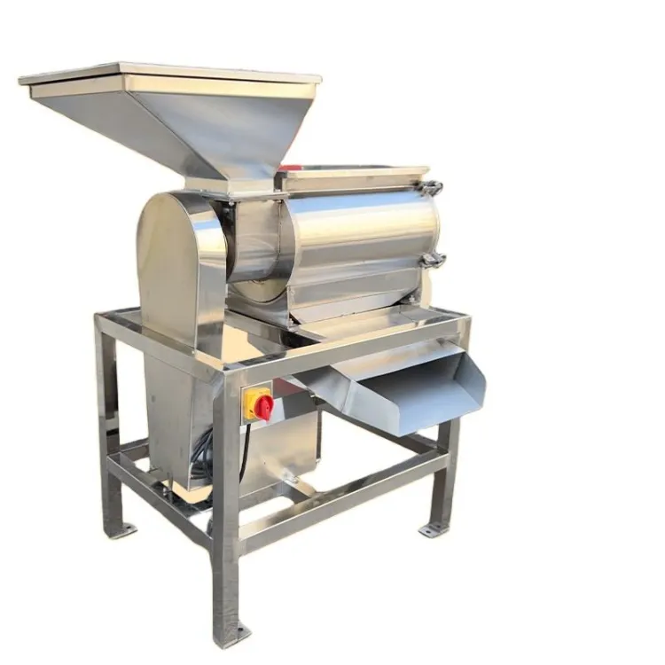 Mango Pulp Machine Fruit Pulper Puree Machine Commercial Extractor for Making Fresh Fruit Pulp Jam Syrup Processing Equipment
