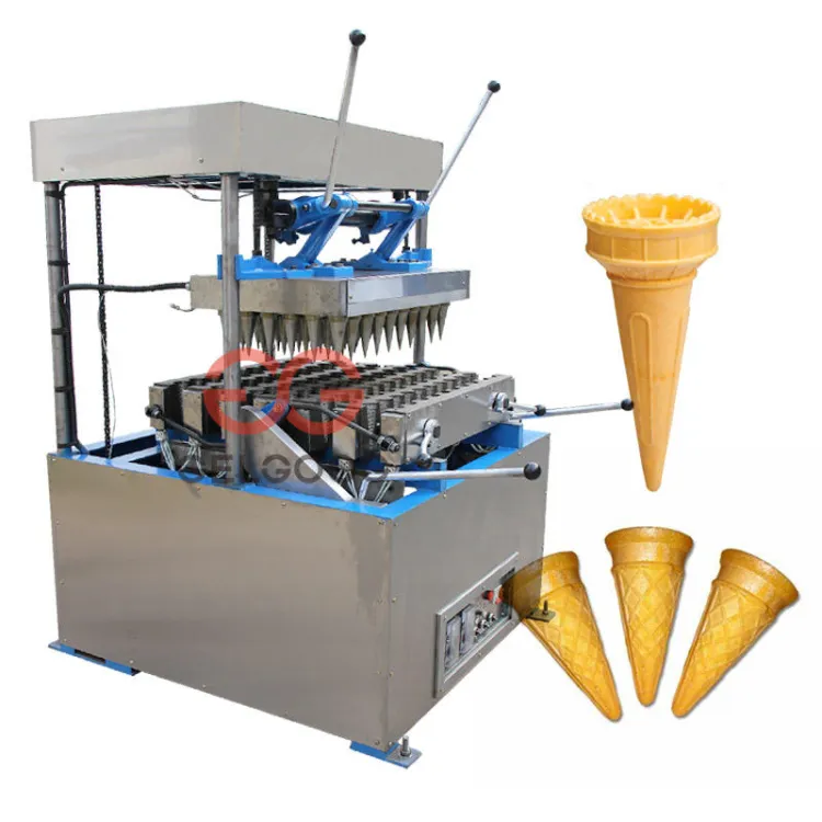 Small Scale Commercial Wafers Ice Cream Cone Making Machine