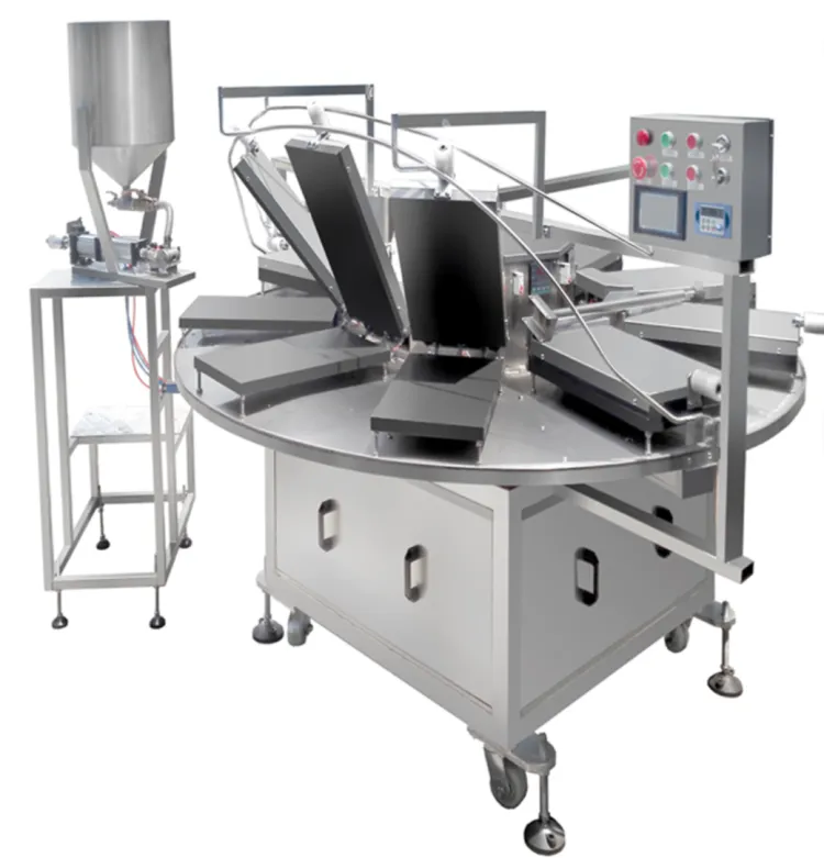 Automatic Stainless Steel Ice Cream Cone Wafer Making Machine- Touch Screen Easy to Operate