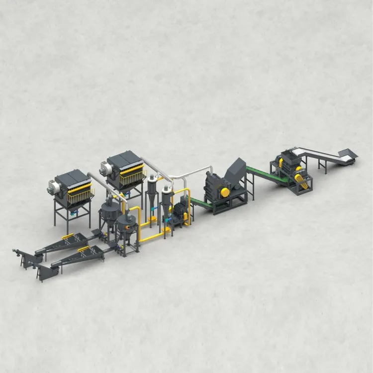 Energy Saving Wind Turbine Blade Composite Recycling Line for Renewable Energy Waste Management