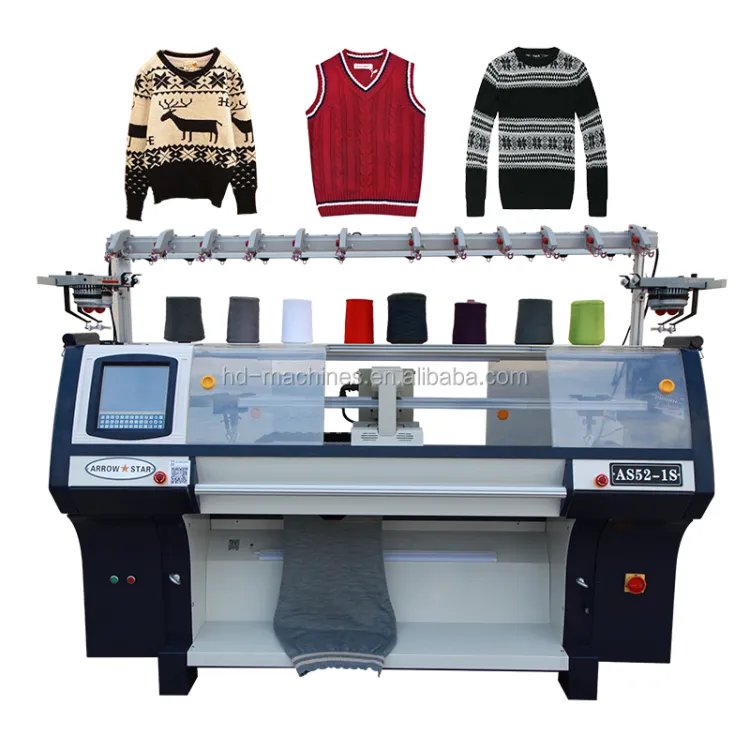 High Speed Jacquard School Sweater Knitting Machine