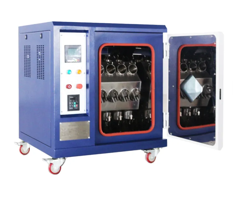 Auto Small Rotary Drum Sample Fabric Dyeing Machines Lab Mini Ht Infrared Dyeing Machine for