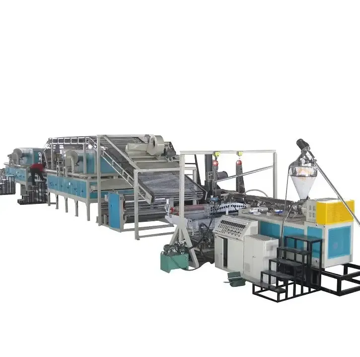 PVC Coil Carpet Mat Production Line Outdoor Anti-skid Plastic Carpet Making Machine